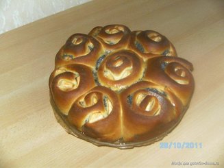 Яблочно-маковый пирог