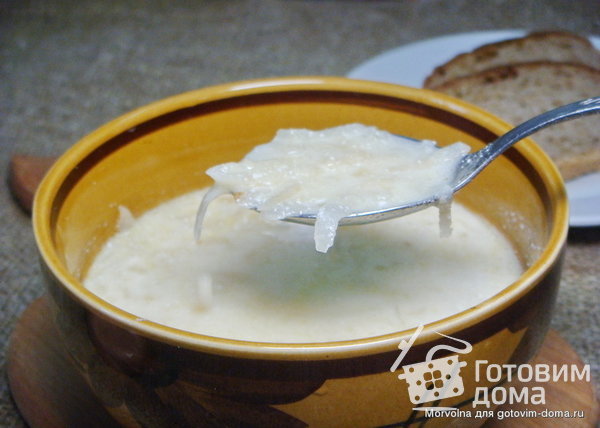 Суп с сельдереем и плавленным сырком фото к рецепту 1