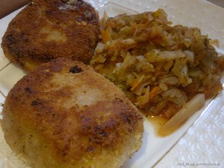 Рыбно-овощные котлеты