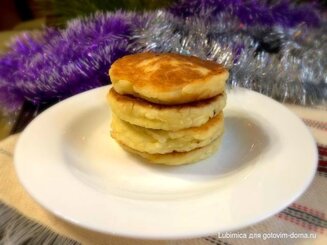 Сырники из творога с яблоками