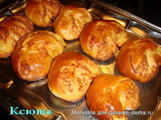 Ванильные булочки с сыром "Копытце"
