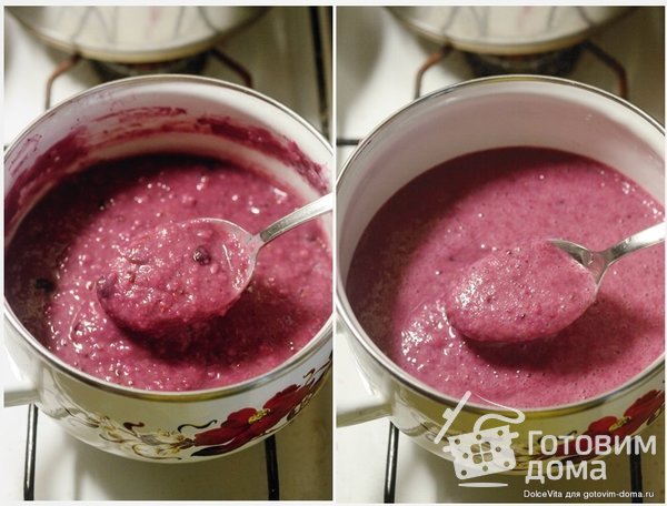 Whipped Porridge - Взбитая овсяная каша с ягодами фото к рецепту 3