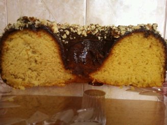 Бразильский кукурузный кекс Bolo de fubá (заварной)