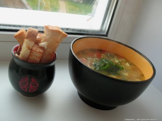 Сырные щи