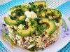 Салат "Скромный" (с авокадо , цветной капустой и...)