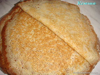 Блины ажурные