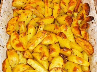 Картофель со специями, запеченный в духовке
