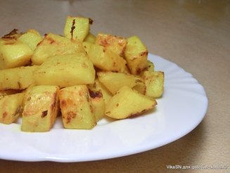 Запеченный картофель с горчицей