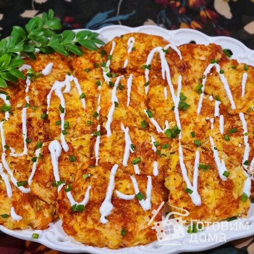 Оладьи из капусты и сыра