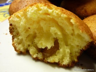 Лимонные маффины