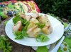 Шашлык из курицы с ананасами