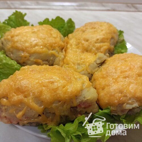 Сочное мясо под шубой