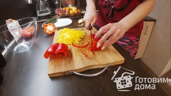 Салат с курицей без майонеза фото к рецепту 4