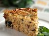Творожная запеканка с тунцом, сыром и оливками