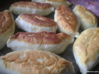 Пирожки на кефире без яиц