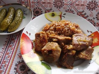 Свинина с луком "Мясо как у мамы"