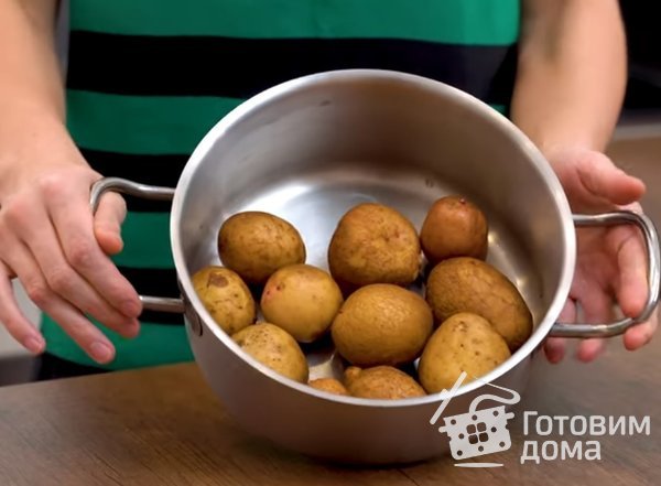 Хрустящий картофель в духовке фото к рецепту 1