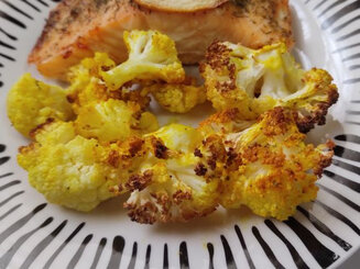 Цветная капуста с куркумой