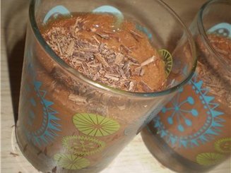 Шоколадно-манный мусс