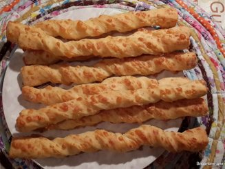 Хлебные палочки Гриссини с сыром