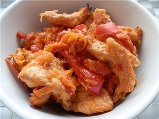 Овощная скоровода с мясом индейки