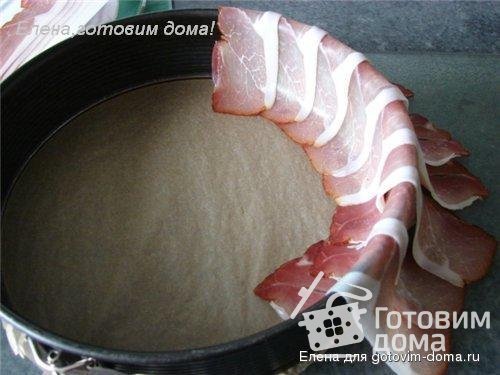 Рулет мясной &quot;Праздничное кольцо&quot; фото к рецепту 2