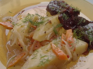 Картофель "Пиканта" к мясу и рыбе