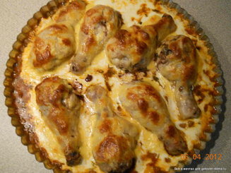 Фасолевая запеканка с куриной грудкой