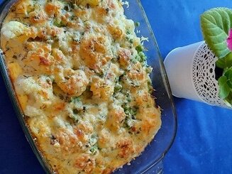 Цветная капуста в духовке