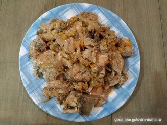 pescado en escabeche - Рыба в эскабече