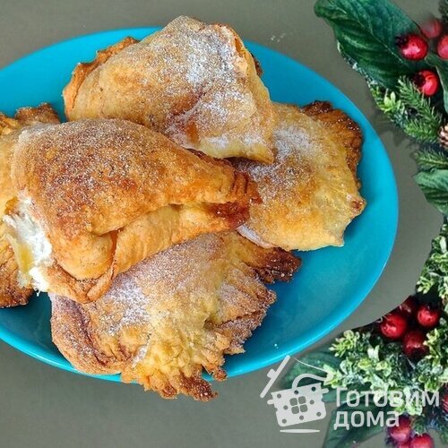 Печенье ракушки с безе «Сугробы»