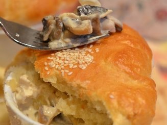 Пироги с курицей
