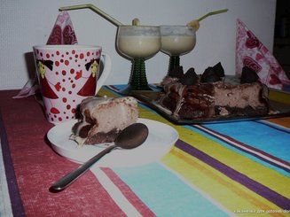 Экстра шоколадно-творожный пирог