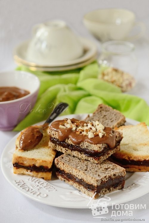 Гренки с черносливом