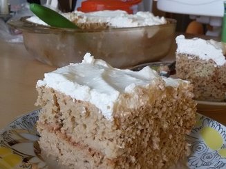 Pastel de tres leches - Пирог "Три молока" с кофе