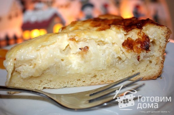 Грюерский картофельный пирог с яблоками фото к рецепту 5
