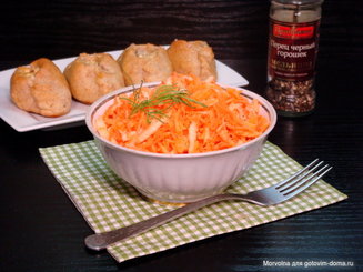 Салат из тыквы с сельдереем