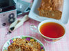 Карамельный кекс с яблоками