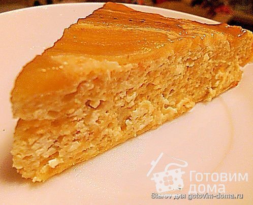 Банановый творожный пудинг фото к рецепту 1