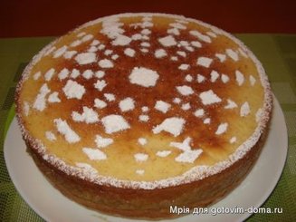 Пирог с лимонной начинкой