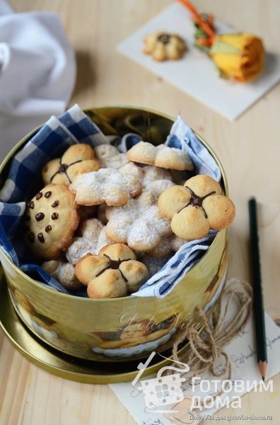 Датское масляное печенье фото к рецепту 3