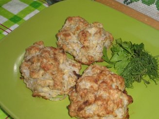Кабачковые котлеты с фаршем в духовке