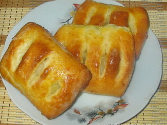 "Кармашки" с яблоками