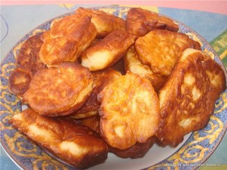 Пышные оладушки на дрожжах