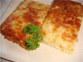 Капустный пирог для ленивых