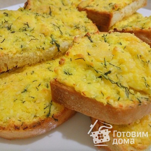 Горячие бутерброды с сыром и яйцом