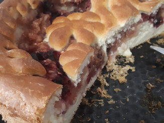 Яблочный пирог (постный)