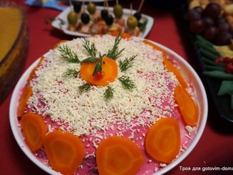 Селедка под шубой в блендере