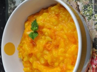 Тыквенная каша с рисом