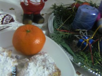 Рождественское  немецкое печенье "Mini-Stollen"